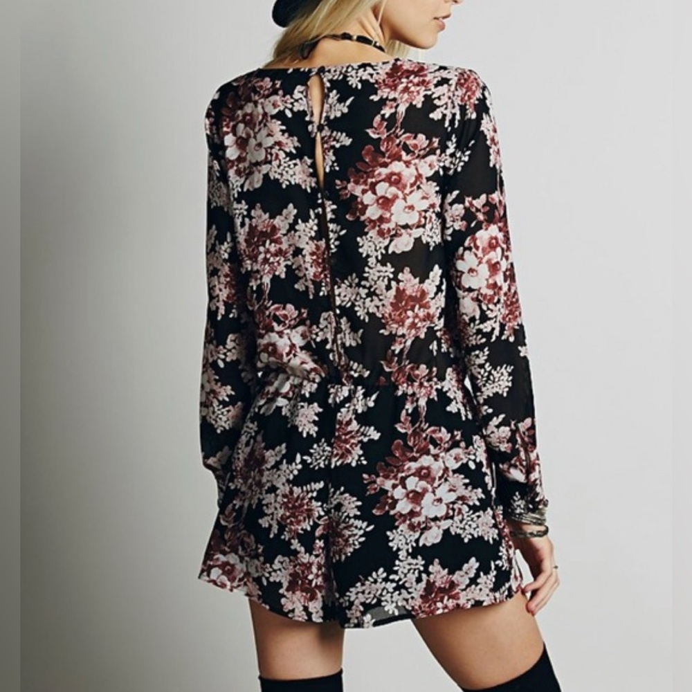Free People Float Away Romper Size XS - Picture 2 of 11